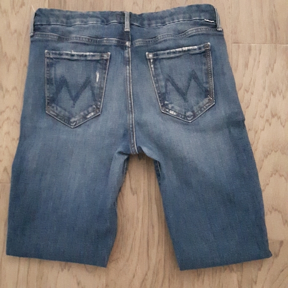 Mother Jeans THE LOOKER Where Is My Mind Distressed Wash Women 28 - Picture 10 of 16